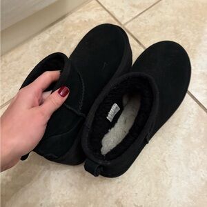 UGG Black Ankle Boots